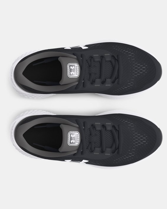 Boys' Grade School UA Rogue 4 Running Shoes, Black, pdpMainDesktop image number 2